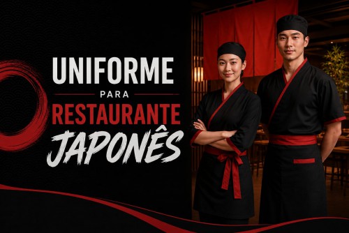 Uniforme para restaurante japonês